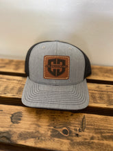 Load image into Gallery viewer, Leather Patch Hats Curved Brim
