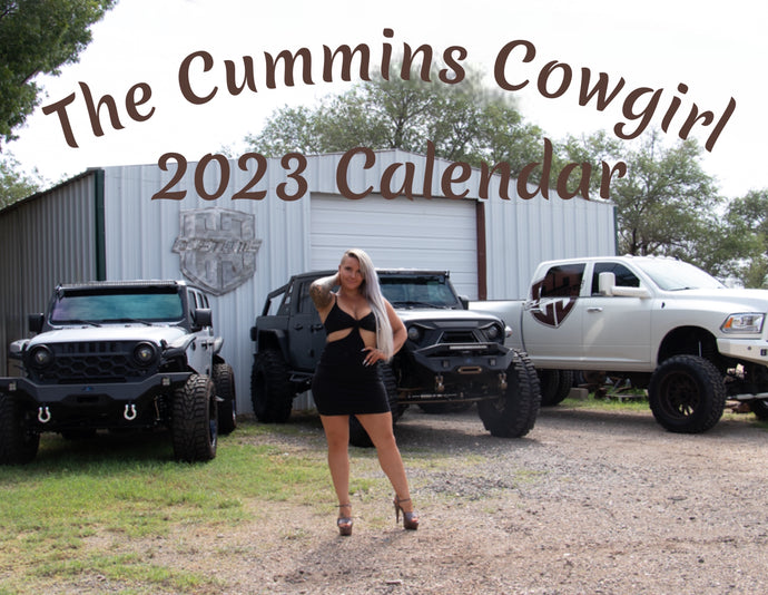 2023 Cummins Cowgirl Wall Calendar